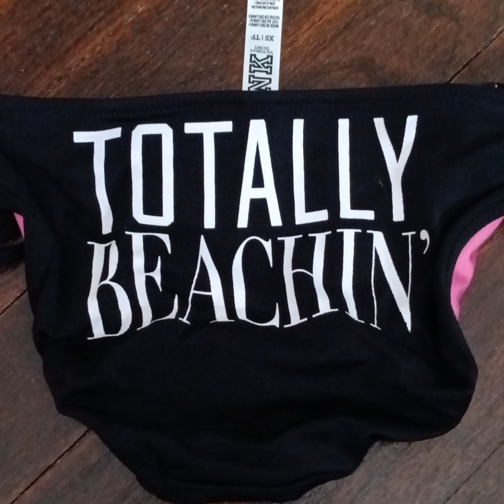 Totally beachin xs PINK Victoria's secret swim bottoms